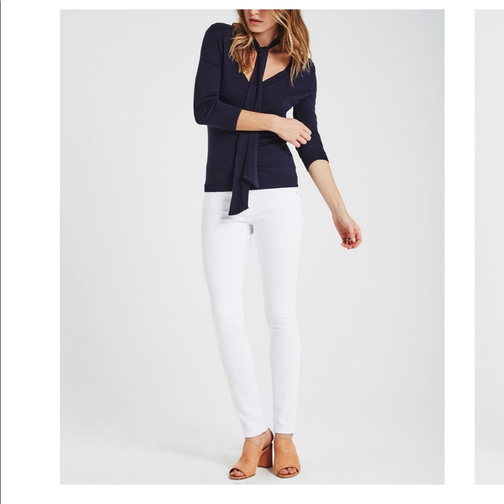 AG cigarette jeans the stilt white!!